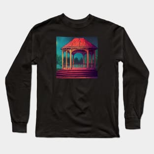 The Gazebo at Night Long Sleeve T-Shirt